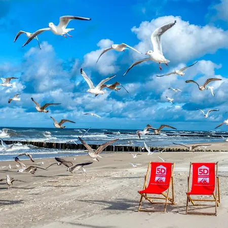 112 Z Ogrodkiem, Z Basenem, Sauna, Jacuzzi, Przy Samej Plazy - 5d Appartamento *