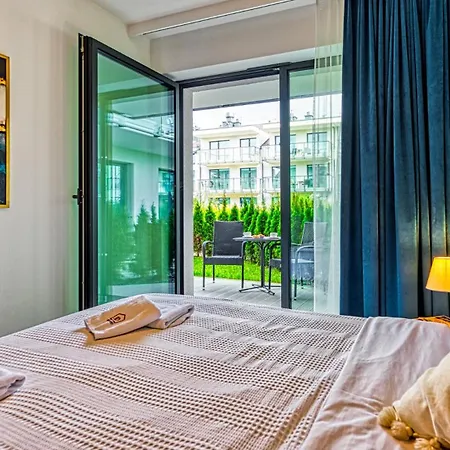 112 Z Ogrodkiem, Z Basenem, Sauna, Jacuzzi, Przy Samej Plazy - 5d Niechorze