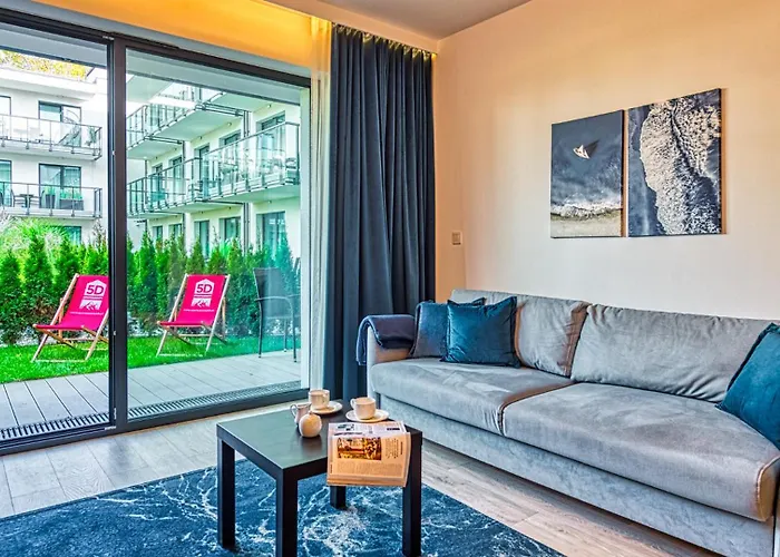 Διαμέρισμα 112 Z Ogrodkiem, Z Basenem, Sauna, Jacuzzi, Przy Samej Plazy - 5d Niechorze