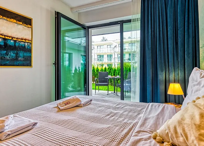 112 Z Ogrodkiem, Z Basenem, Sauna, Jacuzzi, Przy Samej Plazy - 5d Niechorze