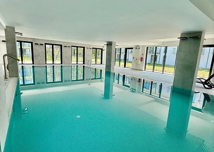 112 Z Ogrodkiem, Z Basenem, Sauna, Jacuzzi, Przy Samej Plazy - 5d * Niechorze